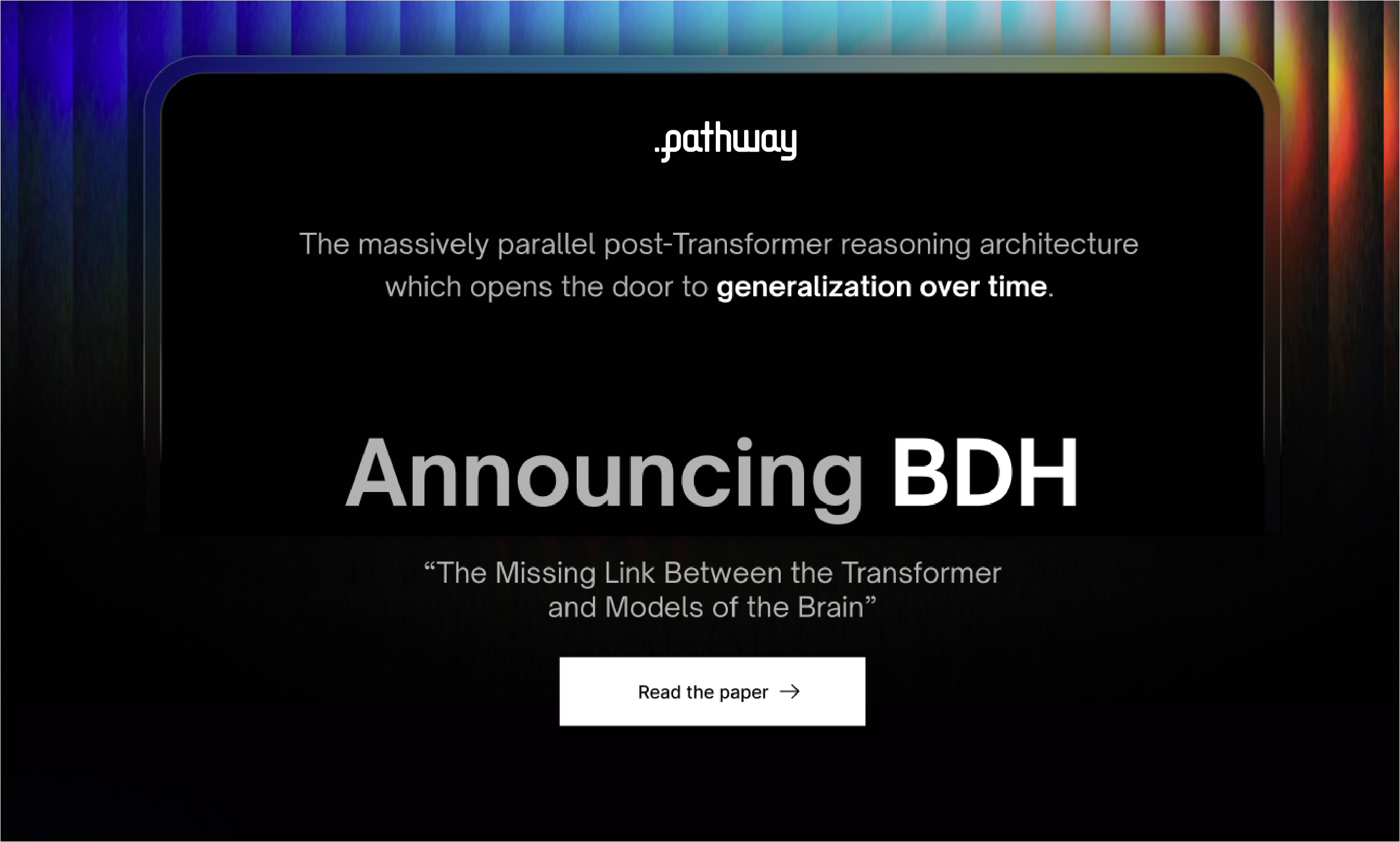The BDH research paper on arXiv