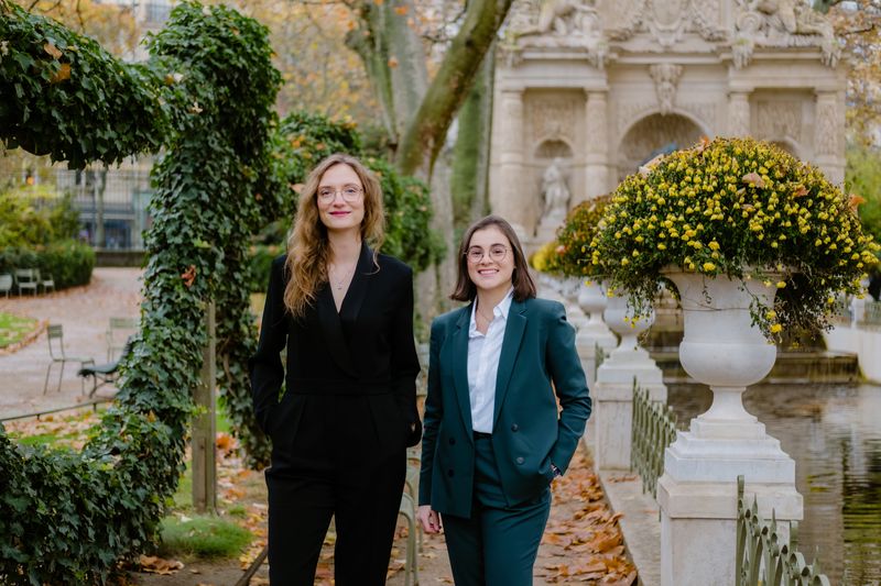 Zuzanna (CEO) and Claire (COO)