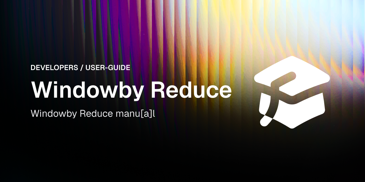 Windowby Reduce | Pathway